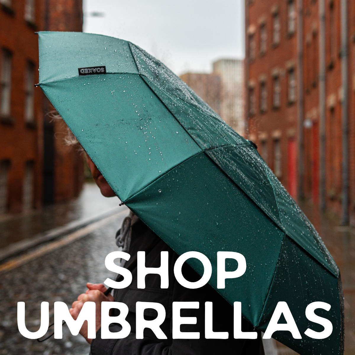 Manchester company SOAKED Umbrellas designed-to-last