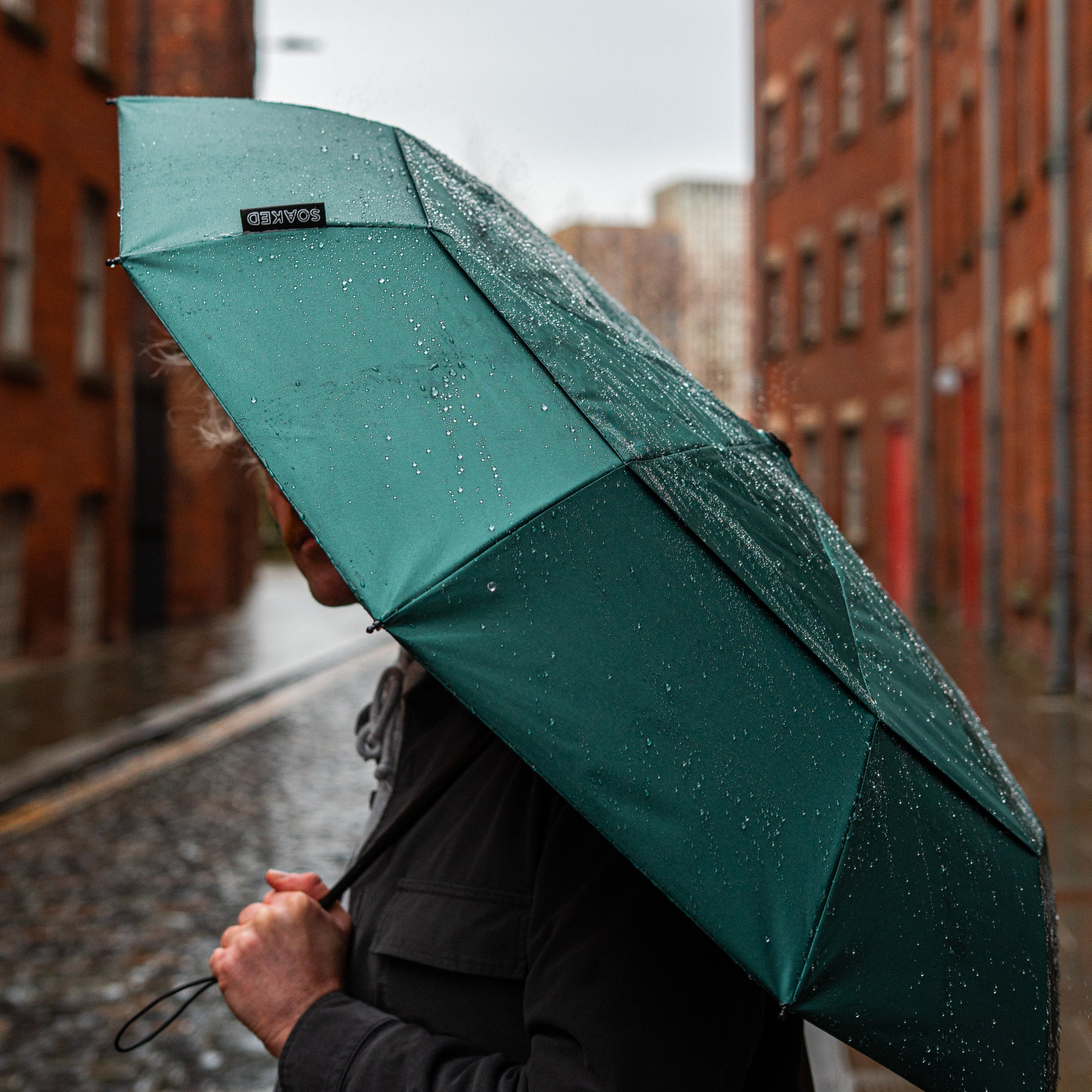 SOAKED Umbrellas Manchester's sustainable brolly brand