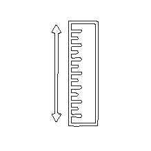 Compact umbrella with generous coverage canopy