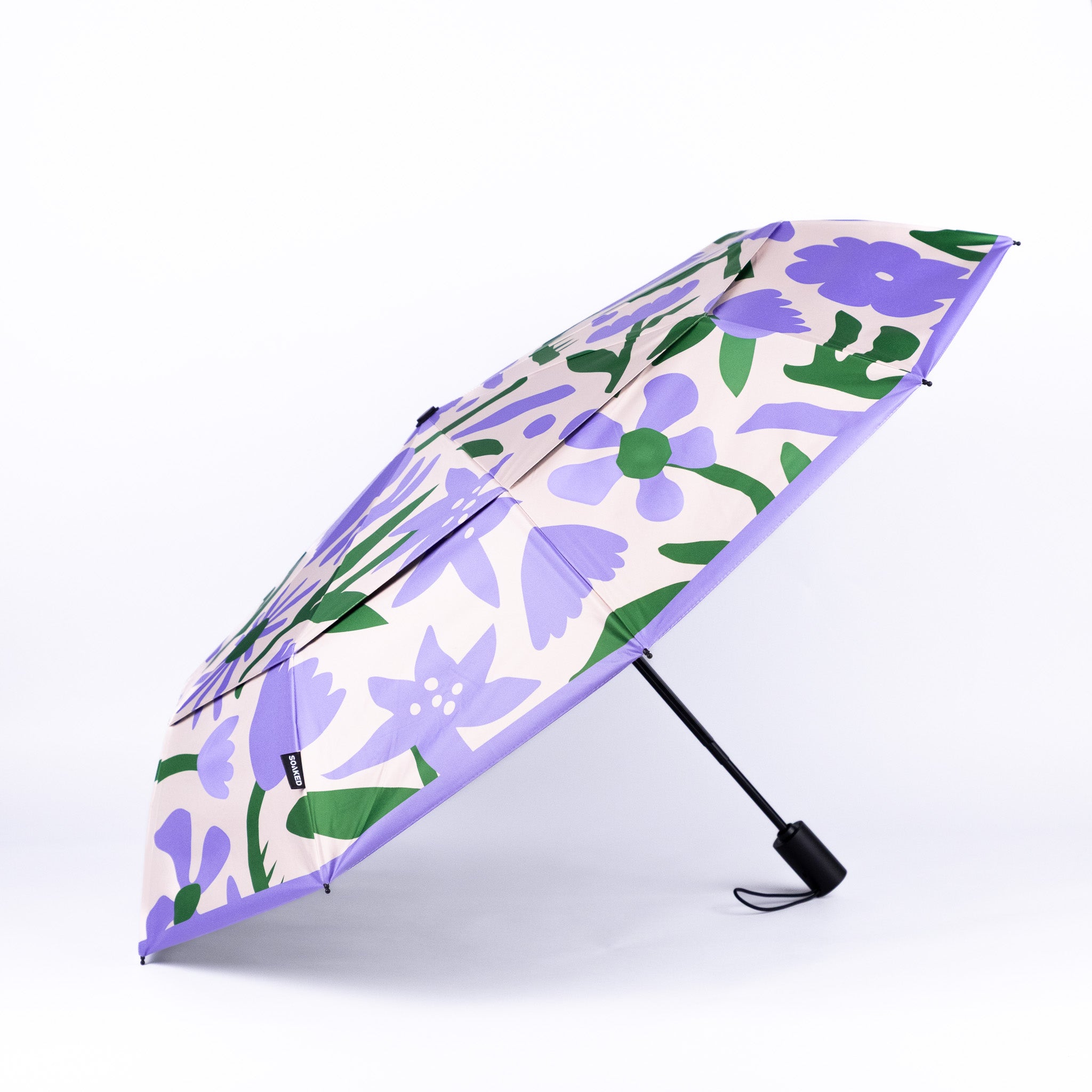 WILDFLOWERS umbrella and reusable bag bundle